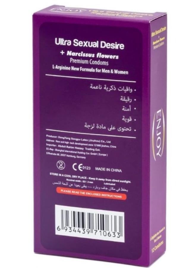 ENJOY Premium Condom - 12Pcs  - Image 2