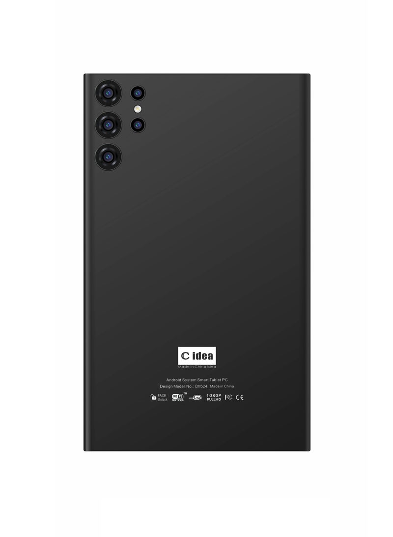 C idea 7-Inch Smart Kids Tablet CM524 Single SIM 8GB RAM 256GB ROM 5G LTE Wi-Fi and GPS Quad Core with Stylus Pen Black - Image 3