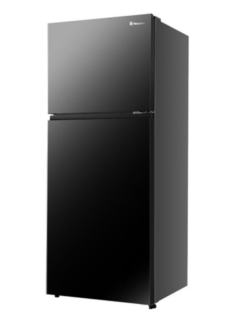 هايسنس 500 Liter Top Mount Refrigerator, Double Door, Inverter Compressor, Color Black Model – RT549N4ABU2 – 1 Year Full 5 Years Compressor Warranty. RT549N4ABU2 black  - Image 1