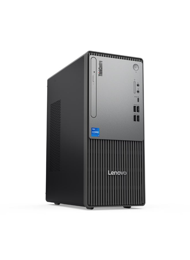 Lenovo ThinkCentre neo PC With Core i7-14700 Processor/8GB RAM DDR5/512GB SSD/Intel UHD Graphics 770/DOS(Without Windows)/ Black  - Image 2