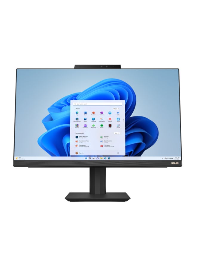 ASUS VIVO All-in-One With 23.8 Inch Full HD(1920X1080) Display,Intel Core 5 120U Processor/16GB RAM DDR5/512GB SSD/Intel Iris Xe Graphics/DOS(Without Windows)/ English/Arabic Black  - Image 1