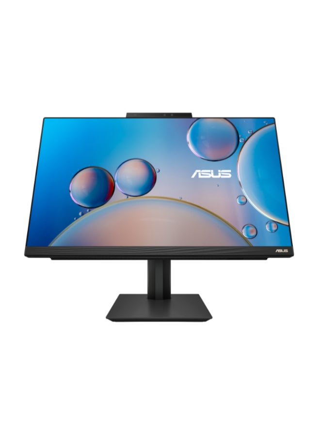 ASUS VIVO All-in-One With 23.8 Inch Full HD(1920X1080) Display,Intel Core 5 120U Processor/16GB RAM DDR5/512GB SSD/Intel Iris Xe Graphics/DOS(Without Windows)/ English/Arabic Black  - Image 2