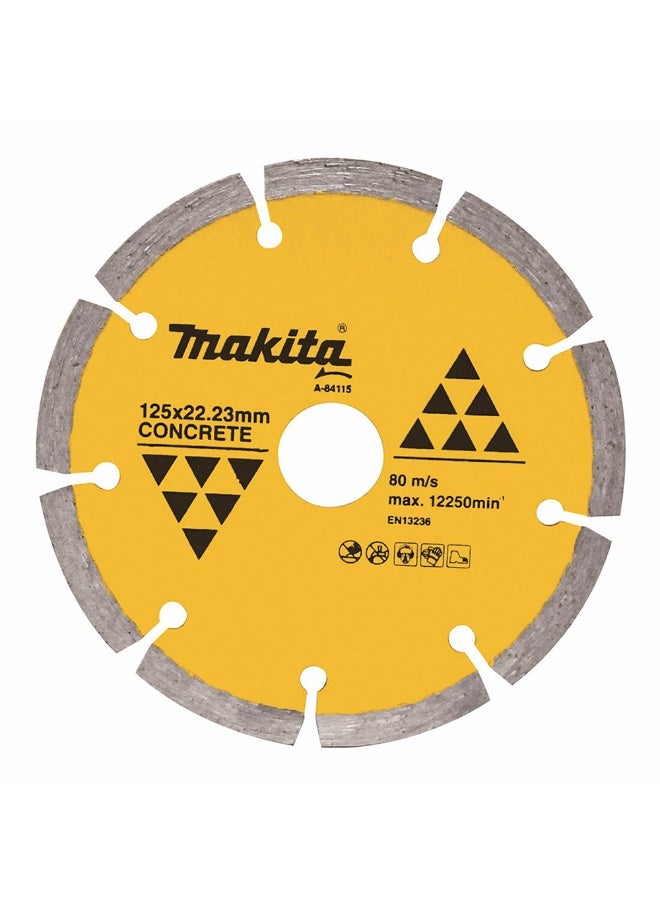 Makita ( A-84115 ) 125mm Diamond Wheel Segmented Gold 