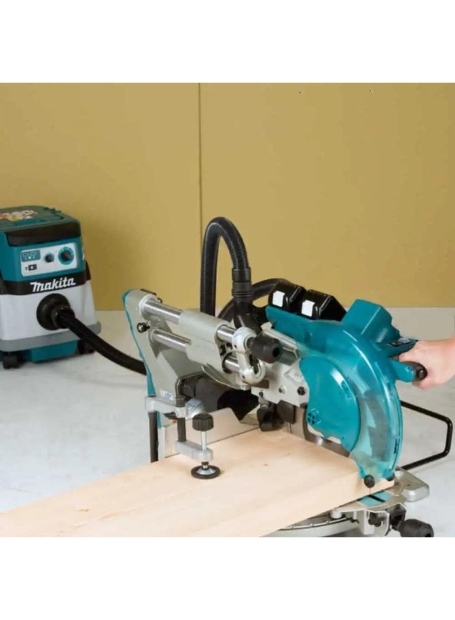 Makita DLS111ZU 255MM Cordless Slide Compound Miter Saw Blue 255MM  - Image 2