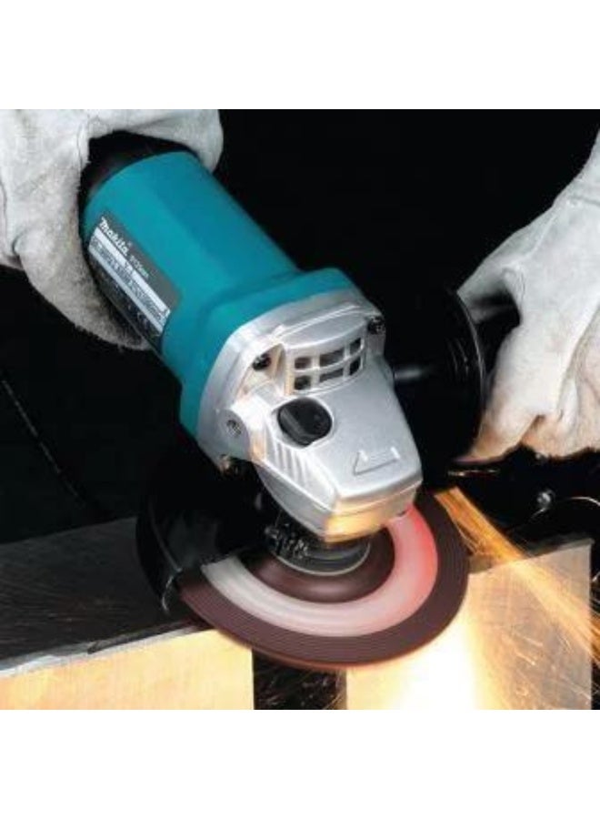 Makita 9558HNG 5" Angle Grinder Blue L X B X H (CMS):27.1 x 13.9 x 10.6 - Image 3