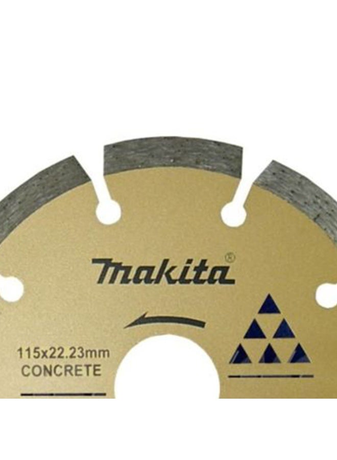 Makita A-84109 115mm Dry, Segmented, Concrete Diamond Wheel Gold  - Image 3