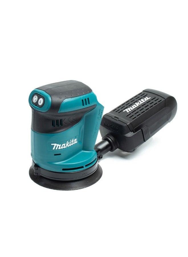 Makita DBO180Z 125mm 18V Cordless Random Orbit Sander Blue 5"  - Image 2