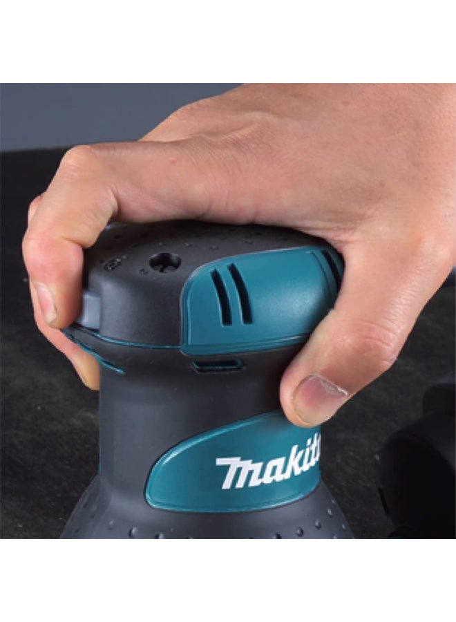 Makita - BO5030 300W Random Orbital Sander Blue L X B X H (CMS): 15.3 x 12.3 x 15.3 - Image 1