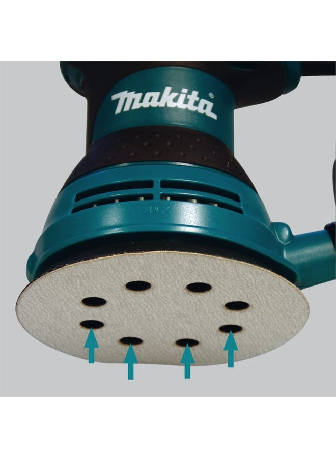 Makita BO5030 300W Random Orbital Sander Blue L X B X H (CMS): 15.3 x 12.3 x 15.3  - Image 4