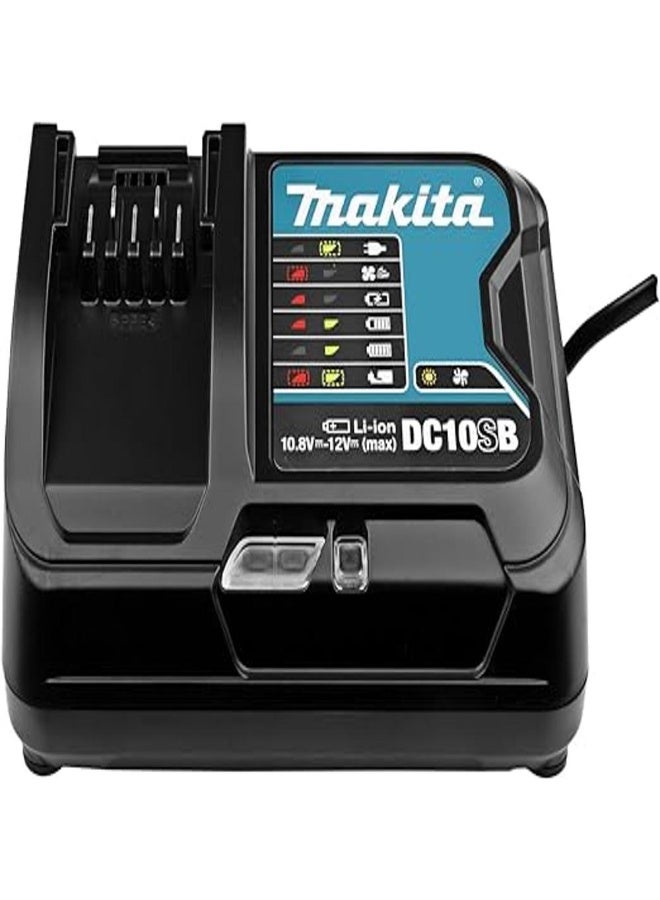 Makita CL106FDWM Cordless Cleaner, Blue Blue 95.8x10x15CM  - Image 5