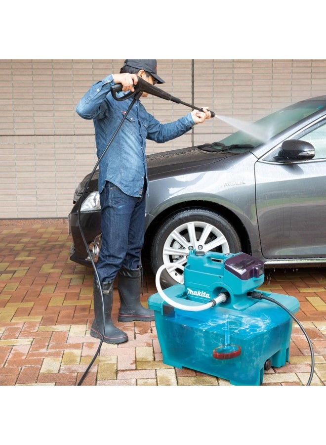 Makita - DHW080ZK Cordless High Pressure Washer Blue 43.8x21.8x26.9CM - Image 1