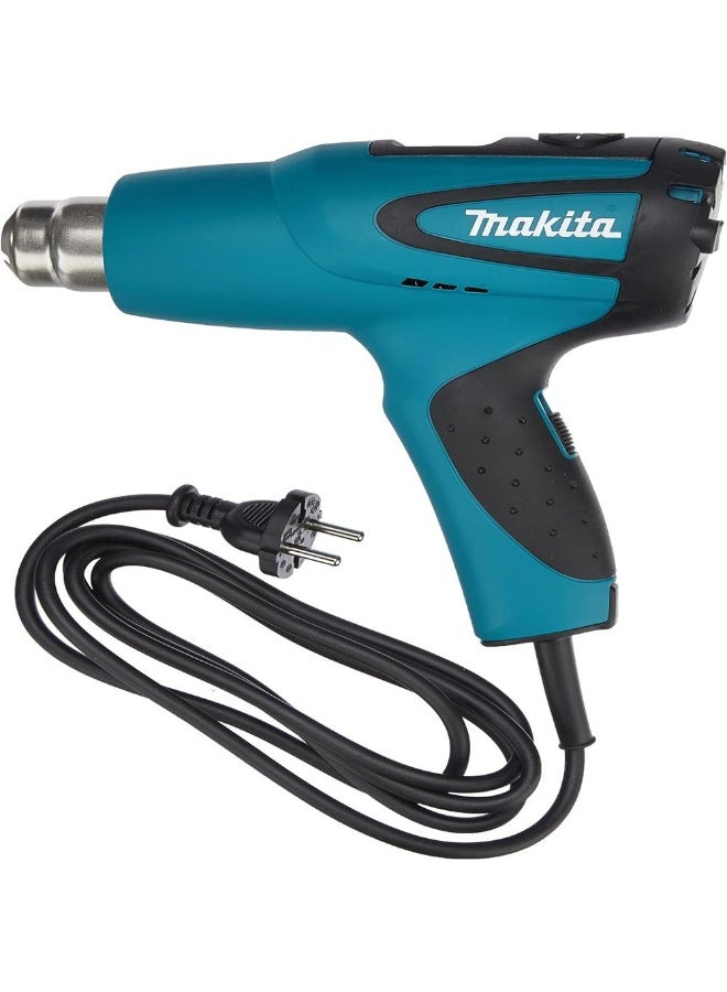 Makita HG651CK 2000W Heat Gun Blue 25.7x8.5x20.8CM  - Image 1