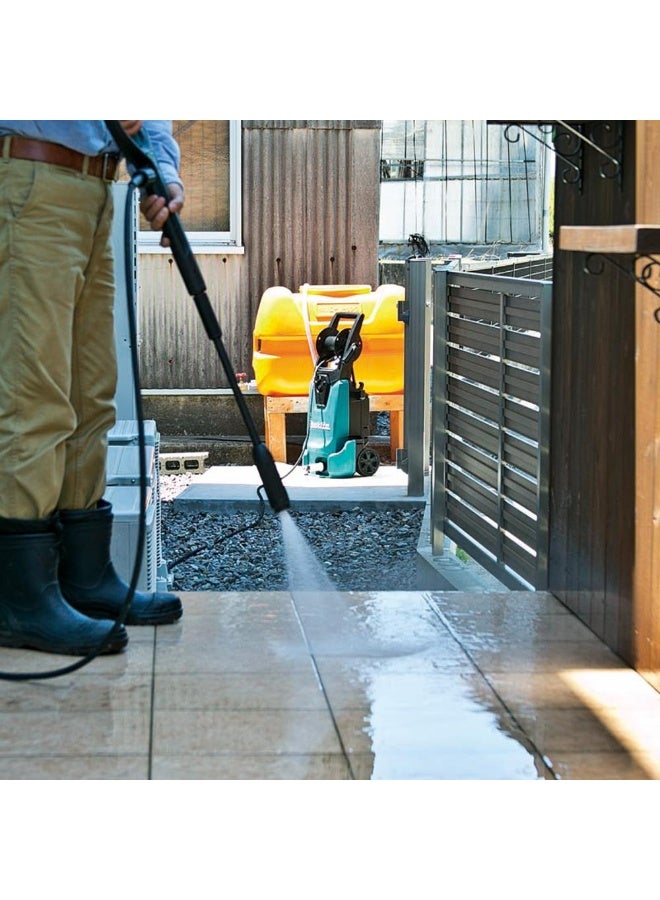 ماكيتا HW1300 1800W High Pressure Washer Blue 292x358x830MM  - Image 2