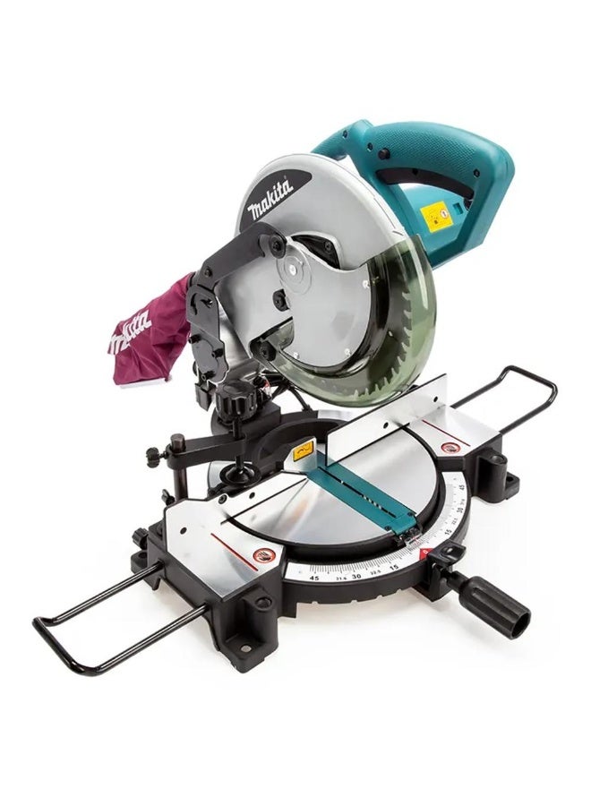 Makita MLS100N 10" 1500W Miter Saw Silver 10"  - Image 1