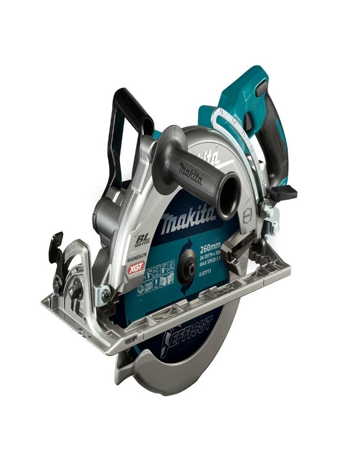 Makita RS002GZ 10" Cordless Rear Handle Saw Silver 10"  - Image 1