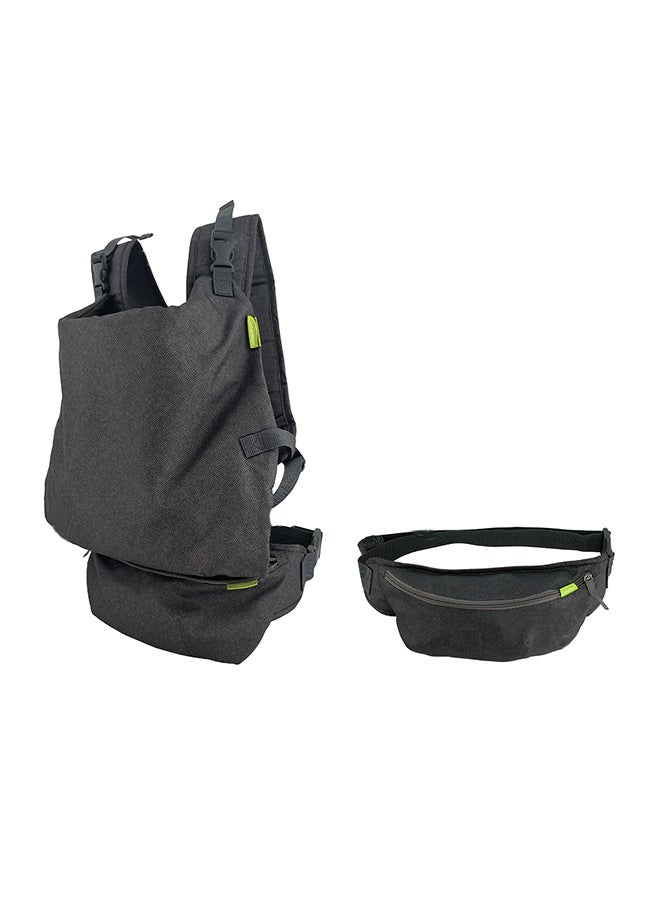 infantino - Fold And Go 2-In-1 Baby Carrier Ideal For Travel And Quick Everyday Outing, Utra Lihjtweight And Comapct Carrier - Image 1