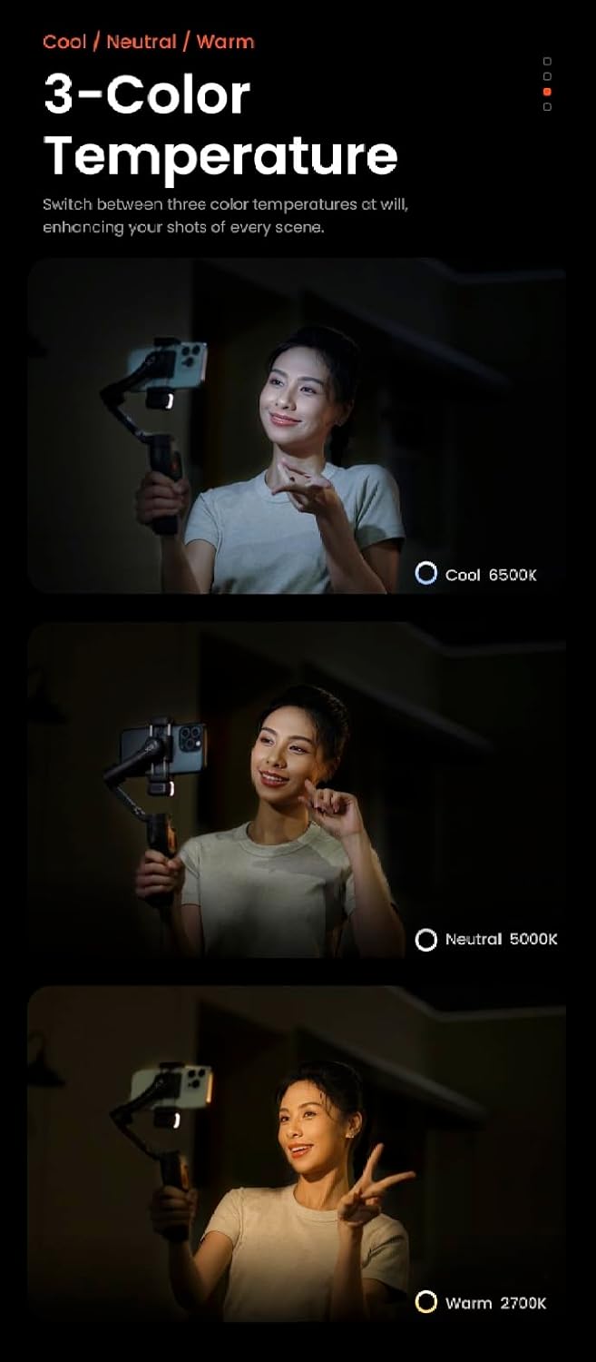 hohem iSteady X3 Travel Smartphone Stabilizer black  - Image 3