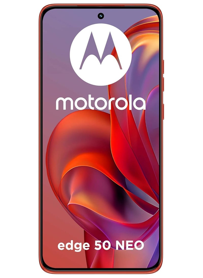 Motorola Edge 50 Neo 5G, Dual-SIM 12GB RAM 512GB ROM  (Pantone Poinciana) - International Version  - Image 3