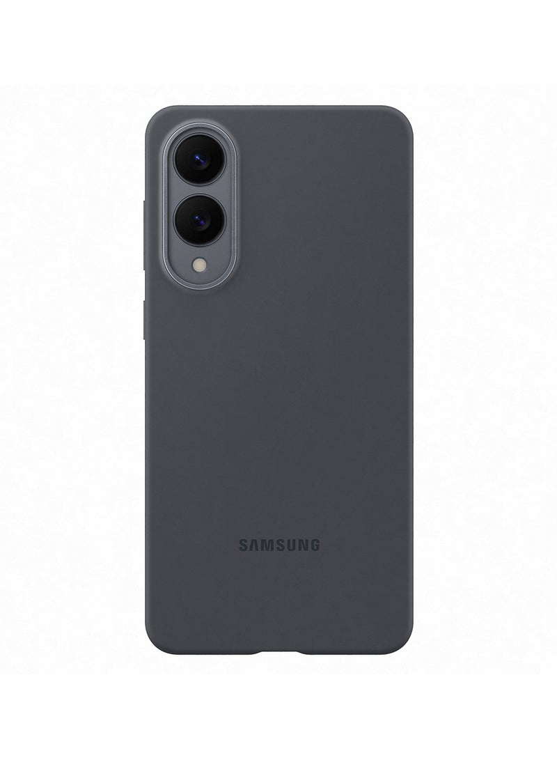 سامسونج S25 Edge Silicone Case - Black - Image 2
