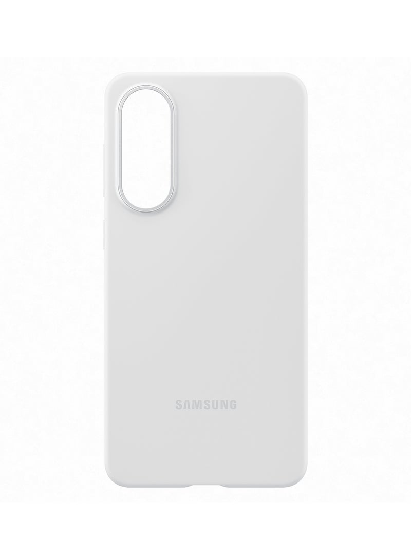 Samsung S25 Edge Silicone Case - Light Grey - Image 4