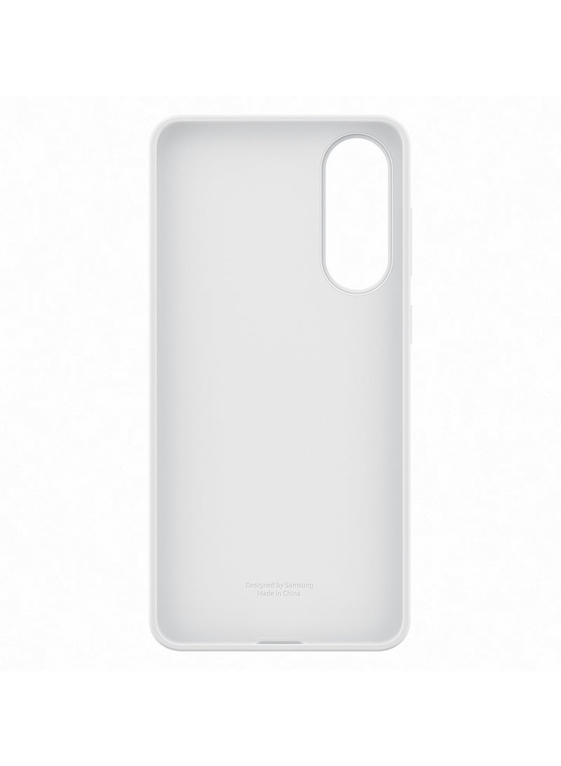 Samsung S25 Edge Silicone Case - Light Grey - Image 5