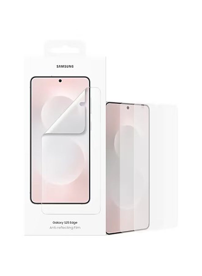 Samsung S25 Edge Anti-Reflecting Film - Transparent - Image 1