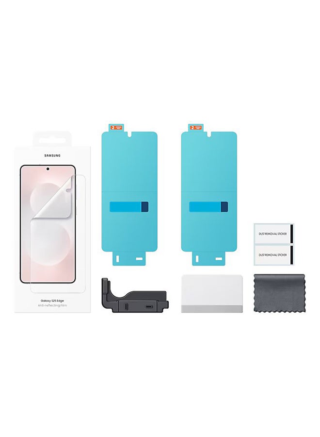 Samsung S25 Edge Anti-Reflecting Film - Transparent - Image 3
