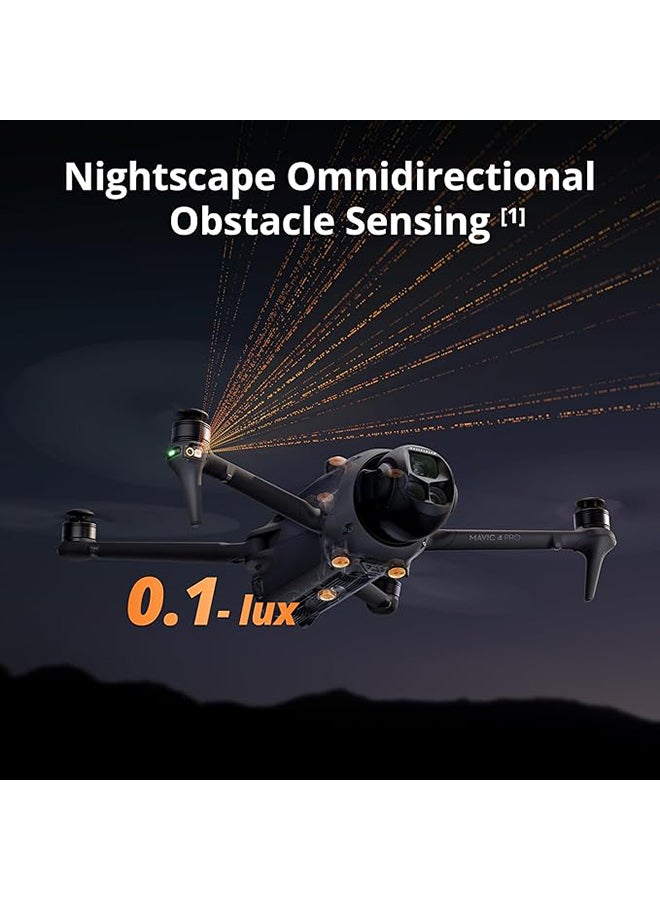 dji Mavic 4 Pro with DJI RC 2, Flagship Tri-Camera Drone with 100MP 4/3 CMOS Hasselblad Camera, Drone for Professionals, 30km Video Transmission, 51-Min Max Flight Time - Image 5