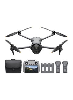 Mavic 4 Pro Fly More Combo with DJI RC 2, Flagship Tri-Camera Drone with 100MP 4/3 CMOS Hasselblad Camera, 30km Video Transmission, 51-Min Max Flight Time, Charging Hub, and More