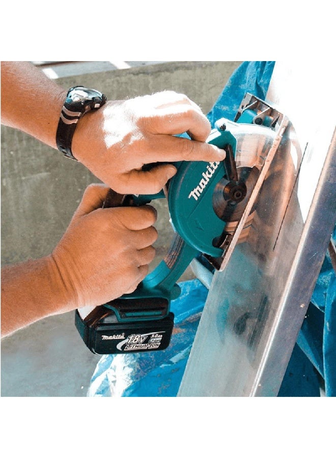 Makita BCS550Z Cordless Metal Cutter Blue 348x180x201MM  - Image 2