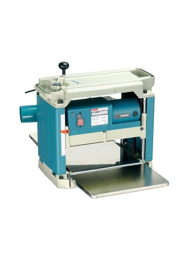 Makita 2012NB 1650W Compact Power Planer Blue L X B X H (CMS): 48.3x77.1x40.1 - Image 1