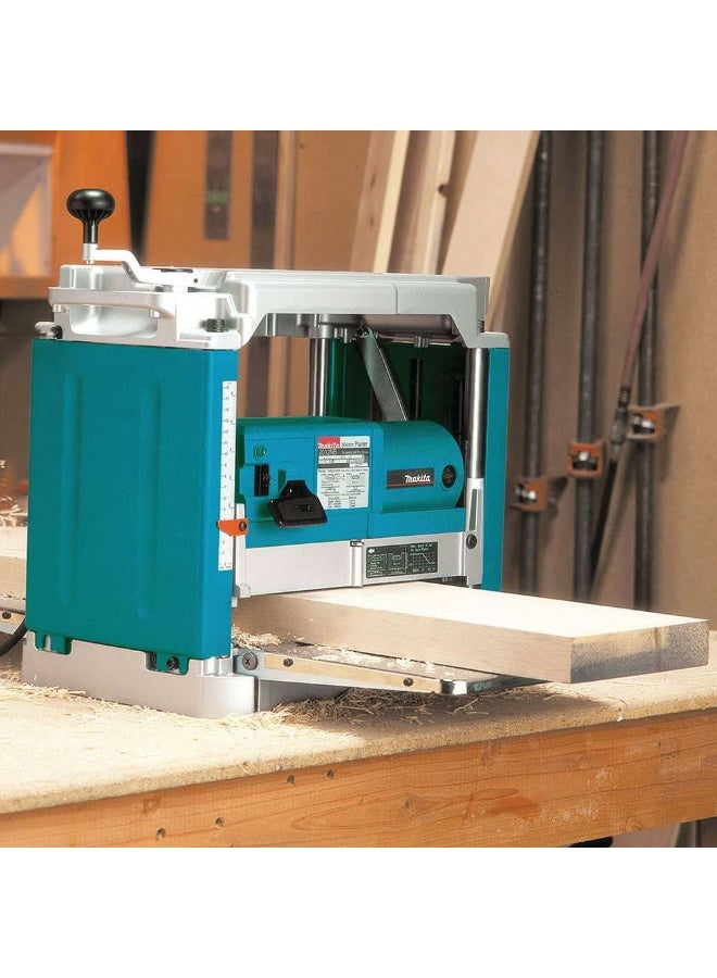 Makita 2012NB 1650W Compact Power Planer Blue L X B X H (CMS): 48.3x77.1x40.1 - Image 2