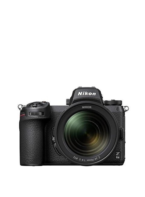 Z6II Mirrorless Camera with NIKKOR Z 24-70mm f/4 S Lens Kit – Full-Frame, 24.5MP, 4K UHD Video, Dual Card Slots, Built-In Wi-Fi & Bluetooth