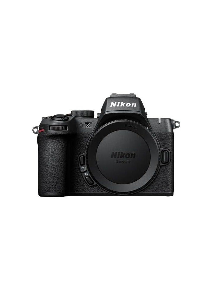 Nikon Z50II BK Mirrorless Camera Body – Compact DX-Format Camera with 4K Video, Fast Autofocus, and Built-In Wi-Fi & Bluetooth (Black)  - Image 1