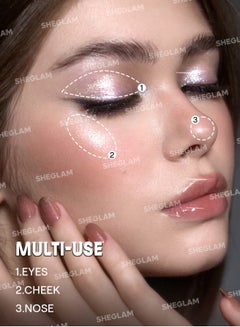 SHEGLAM Enigma Sparkly Eyeshadow - Such A Prize  - Image 2