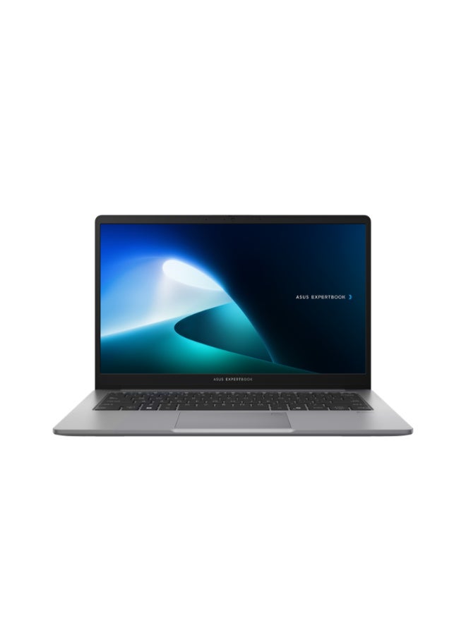 أسوس ExpertBook Laptop With 14 Inch Full HD(1920X1080) Display 60Hz,Core i7-13620H Processor/16GB RAM DDR5/512GB SSD/Intel UHD Graphics/DOS(Without Windows) English/Arabic Misty Grey  - Image 1