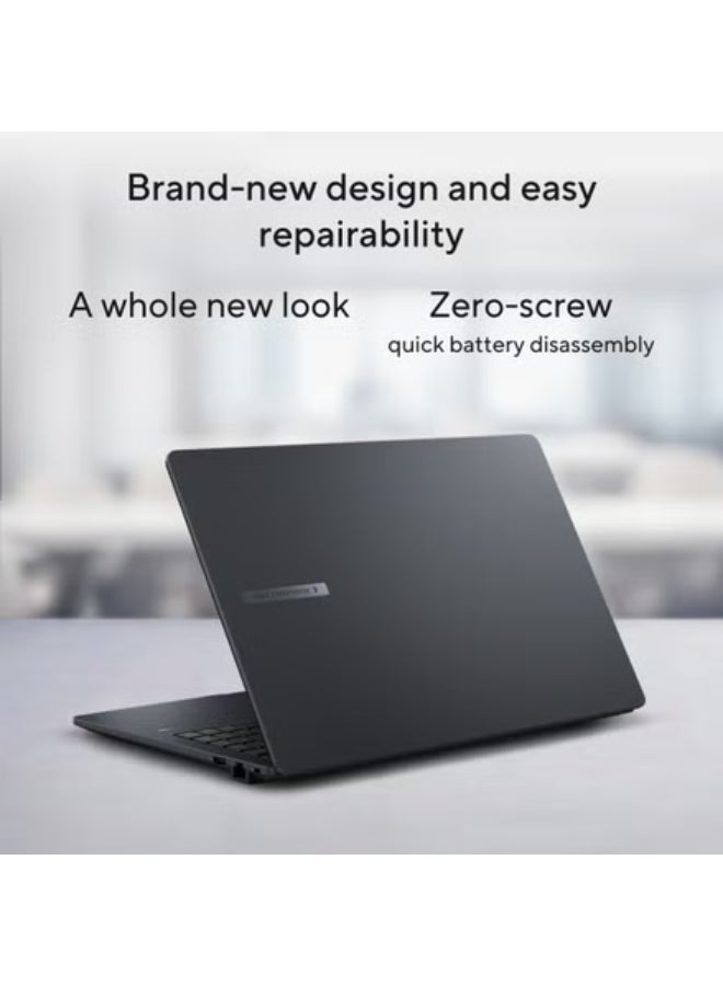 ExpertBook laptop With 14 Inch Full HD(1920X1080) Display, Core i7-1355U Processor/16GB RAM DDR5/512GB SSD/Intel UHD Graphics/DOS(Without Windows) English/Arabic Gentle Grey