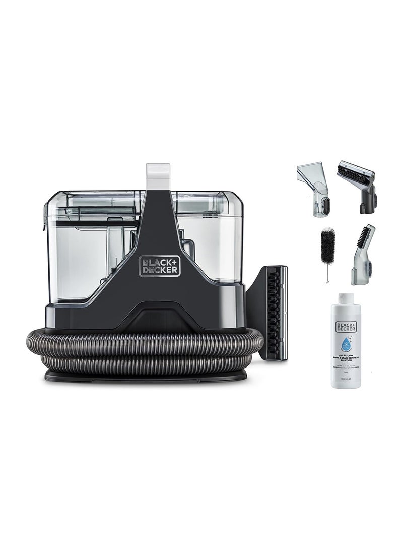 بلاك اند ديكر منظف السجاد والبقع المستعصية, قوة شفط قوية, لتنظيف الكنبات, السجاد, مقاعد السيارة, 5 ملحقات لتنظيف الاسطح, شامل سائل التنظيف|, خزان مياه كبير للاستخدام المطول, BHSC600C-B5 2.4 L 600 W BHSC600C-B5 - Image 1