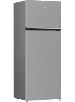 Beko No Frost Refrigerators - 406 Liters Net - Top Freezer - Dual Cooling - Pro Smart Inverter Compressor - 70 cm Width - Harvest Fresh Technology RDNE455M20XBIDEG Brushed Silver