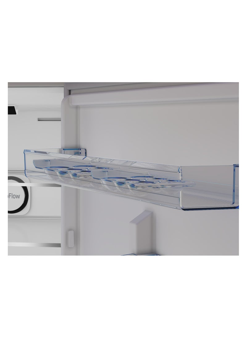 Beko - Beko No Frost Refrigerator - Combi (Bottom Freezer) - 490 Liters Net Capacity - Pro Smart Inveter Compressor - Harvest Fresh Technology B5RCNE565HXPE Titanium Inox - Image 1