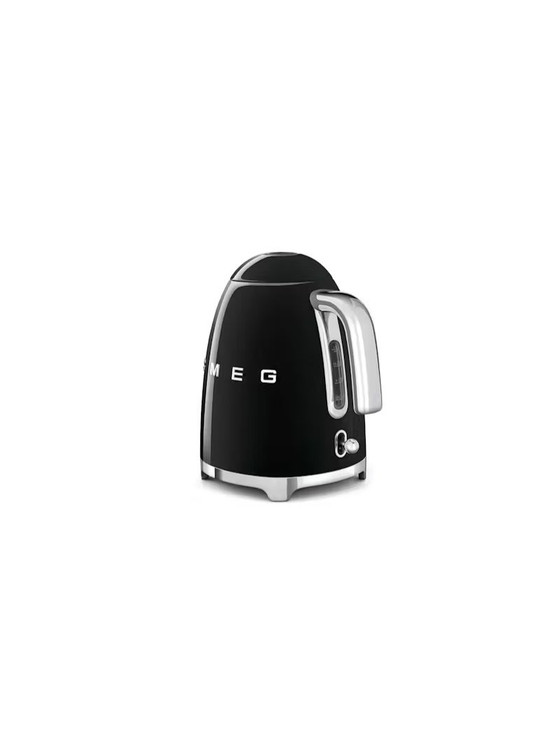 smeg 50's Retro Style Aesthetic Electric Kettle 1.7 L 2500 W KLF03BLUK/AU black/silver  - Image 3