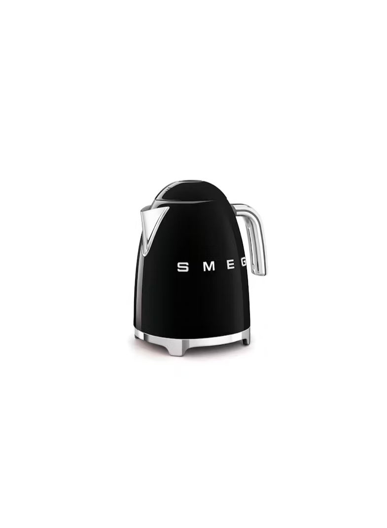 smeg 50's Retro Style Aesthetic Electric Kettle 1.7 L 2500 W KLF03BLUK/AU black/silver  - Image 2
