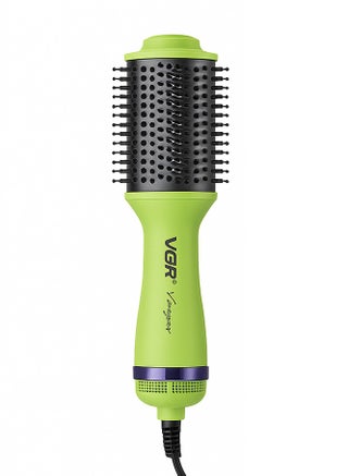 3 in 1 Hot Hair Styling Brush V-415, Drying, Straightening and Curling Hair, Wide Head with Smartly Distributed Teeth for Smooth Combing, Balanced Heat Distribution, Suitable for All Hair Types, Whether Fine, Thick or Wavy, Suitable for Home Use LIGHT GREEN - pnsku/N70176261V/45/_/1747137099/19f43301-513b-4893-9796-219f8f64de69
