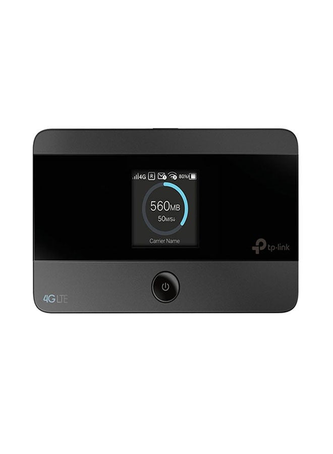 TP-LINK M7350 4G LTE Portable Mobile Wi-Fi Hotspot – 2000mAh Battery, Unlocked, SD Card Slot, 8-Hour Battery Life, Supports tpMiFi App – Black  - Image 1
