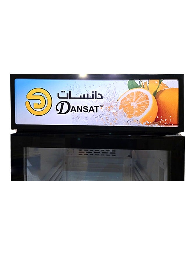 دانسات Display Refrigerator - 13.4 ft - 380 L - Black - DAN380SC 380 L 12 W DAN380SC Black  - Image 2