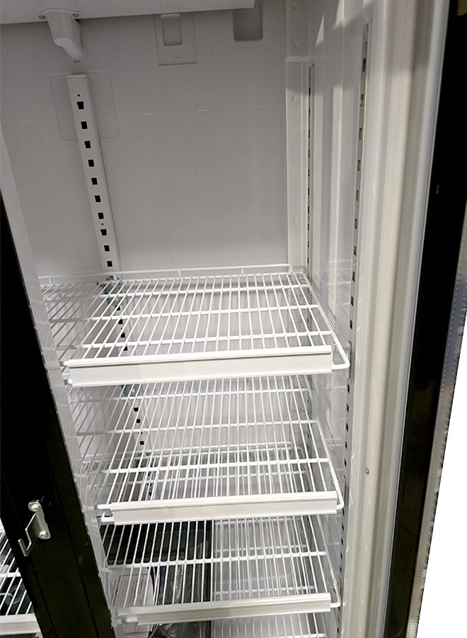 دانسات Double Door Display Refrigerator - 19.8 Feet 560 L 12 W DAN560SC Black  - Image 5