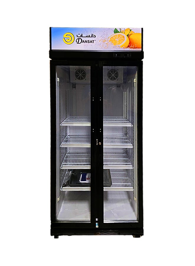 دانسات Double Door Display Refrigerator - 19.8 Feet 560 L 12 W DAN560SC Black  - Image 2