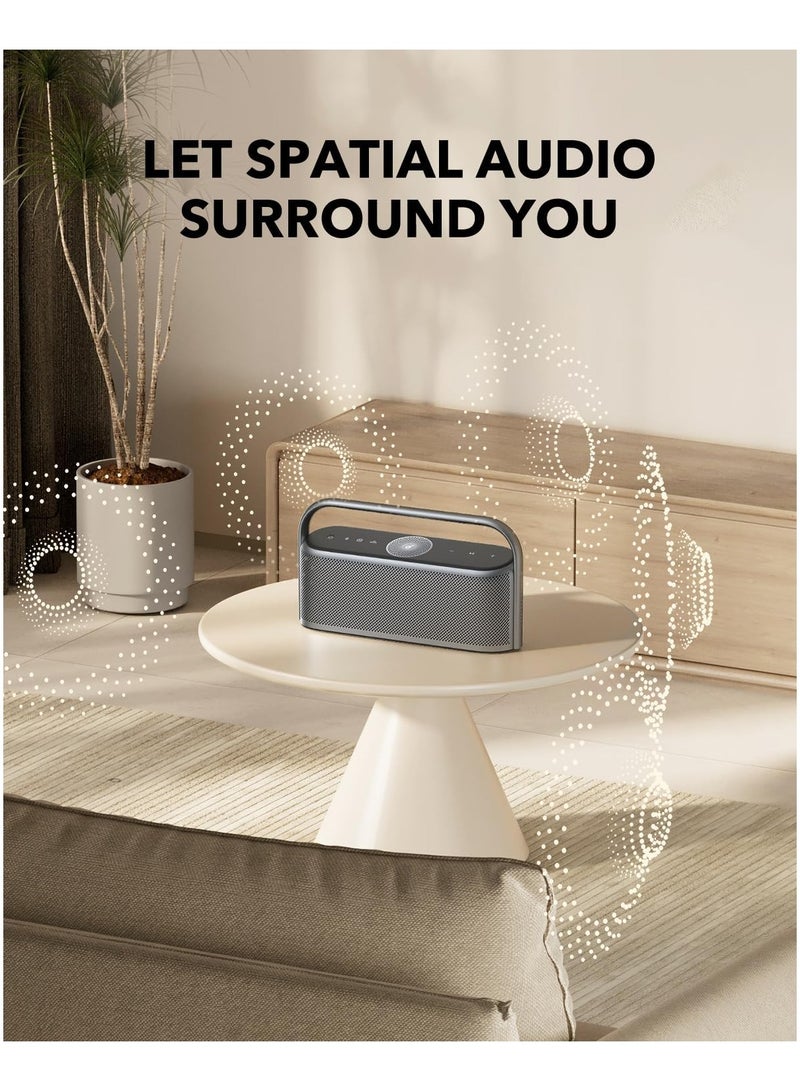 Soundcore - Motion x600 Bluetooth Speaker, Speaker Boxes Bluetooth with Hi-Res Spatial Audio 50 W Spatial Sound IPX7 Water Protection 12 Hours Playback Pro EQ Carry Handle AUX-IN green - Image 1