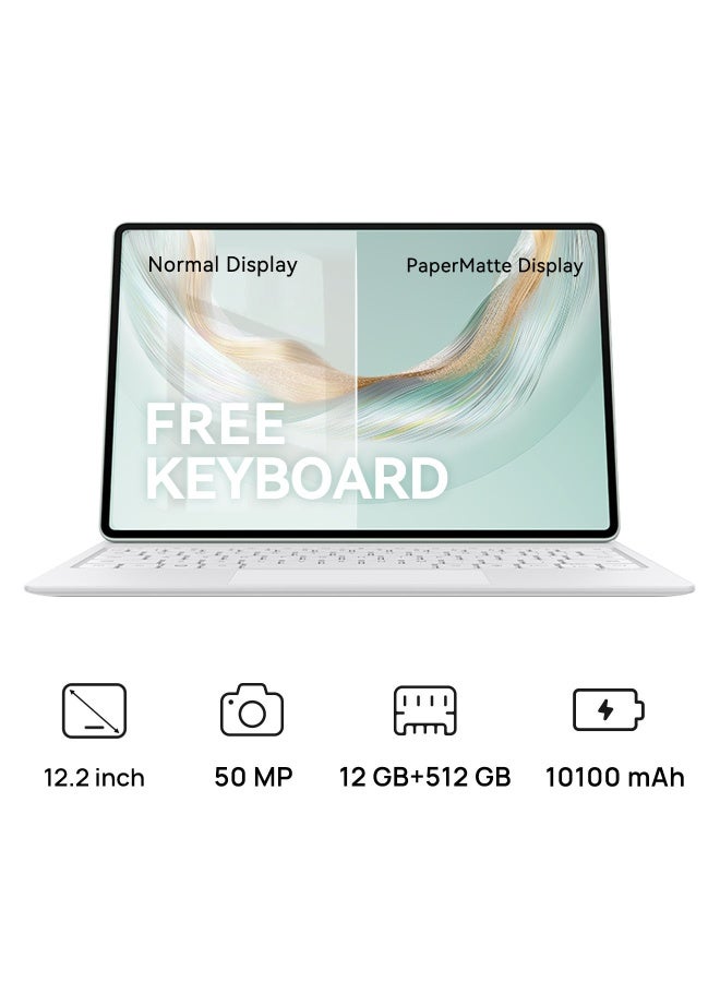 HUAWEI MatePad Pro 12.2-Inch 2025 PaperMatte Edition Tablet Green 12GB RAM+ 512GB WiFi With Free Inbox White Keyboard - Middle East Version  - Image 1