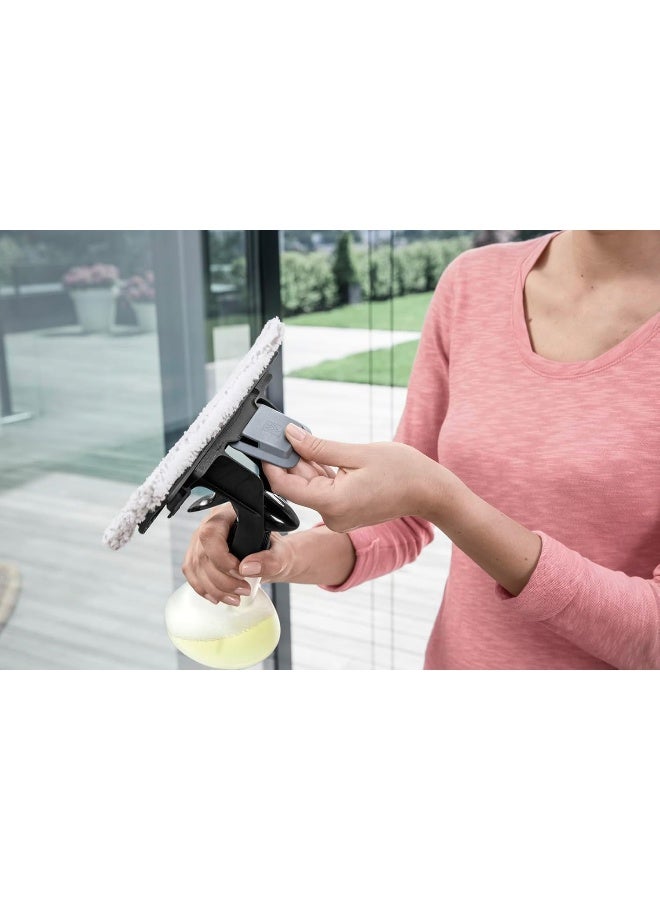 KARCHER Microfiber Pads for WindowVac Trigger Outdoor, Grey Grey  - Image 2
